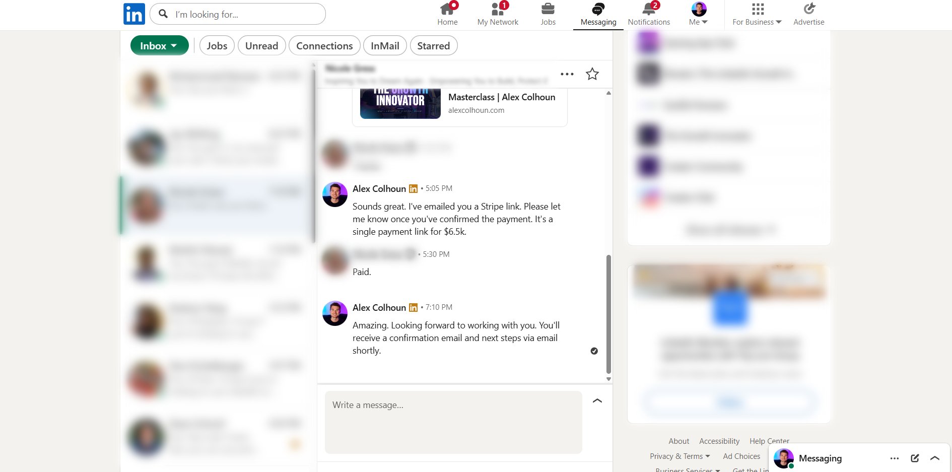 Lead Gen and DM System