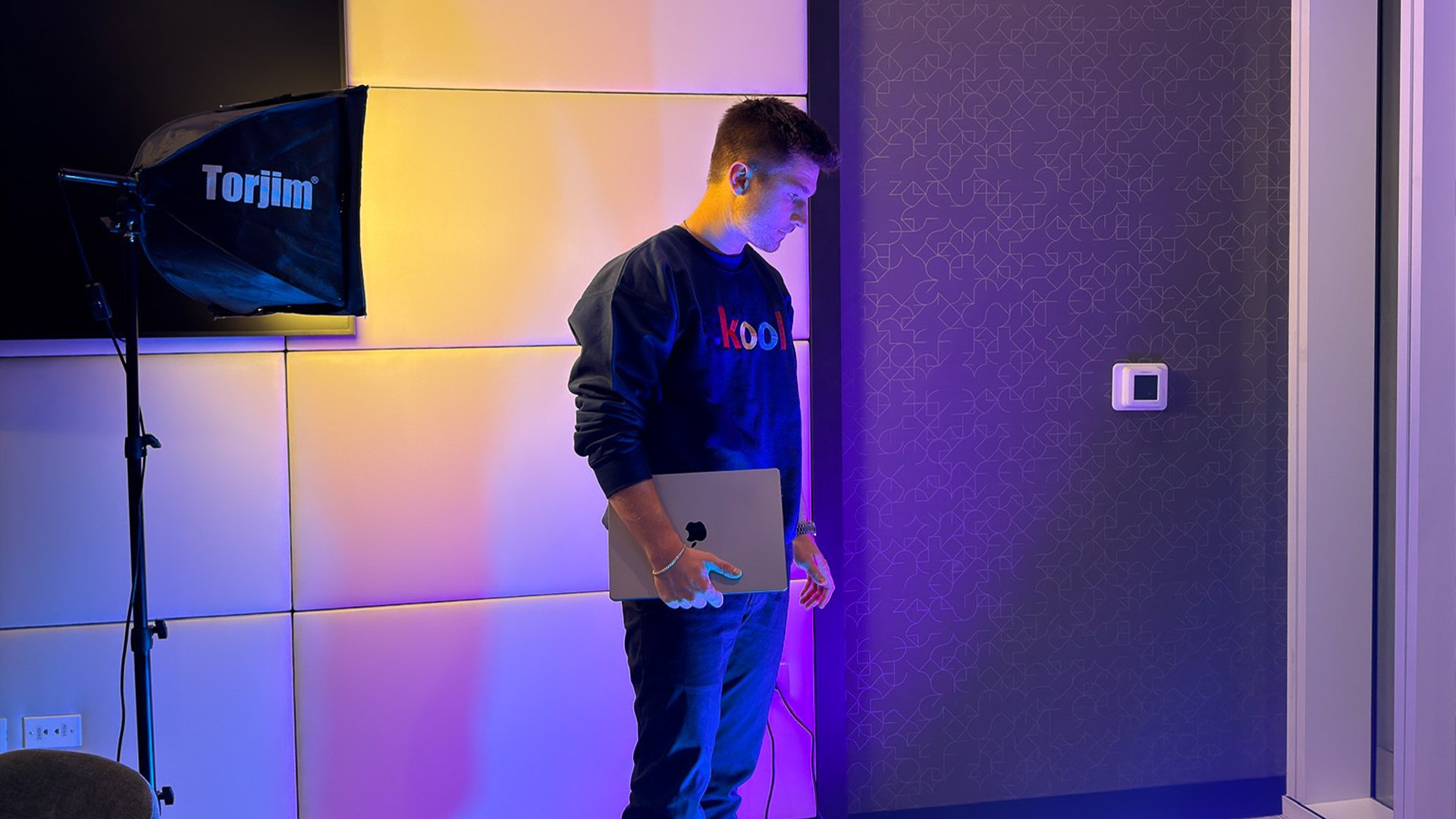 Alex Colhoun working